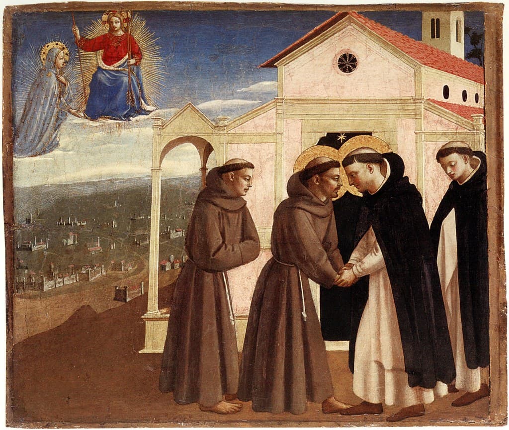 Rencontre de St Do et st Fr
