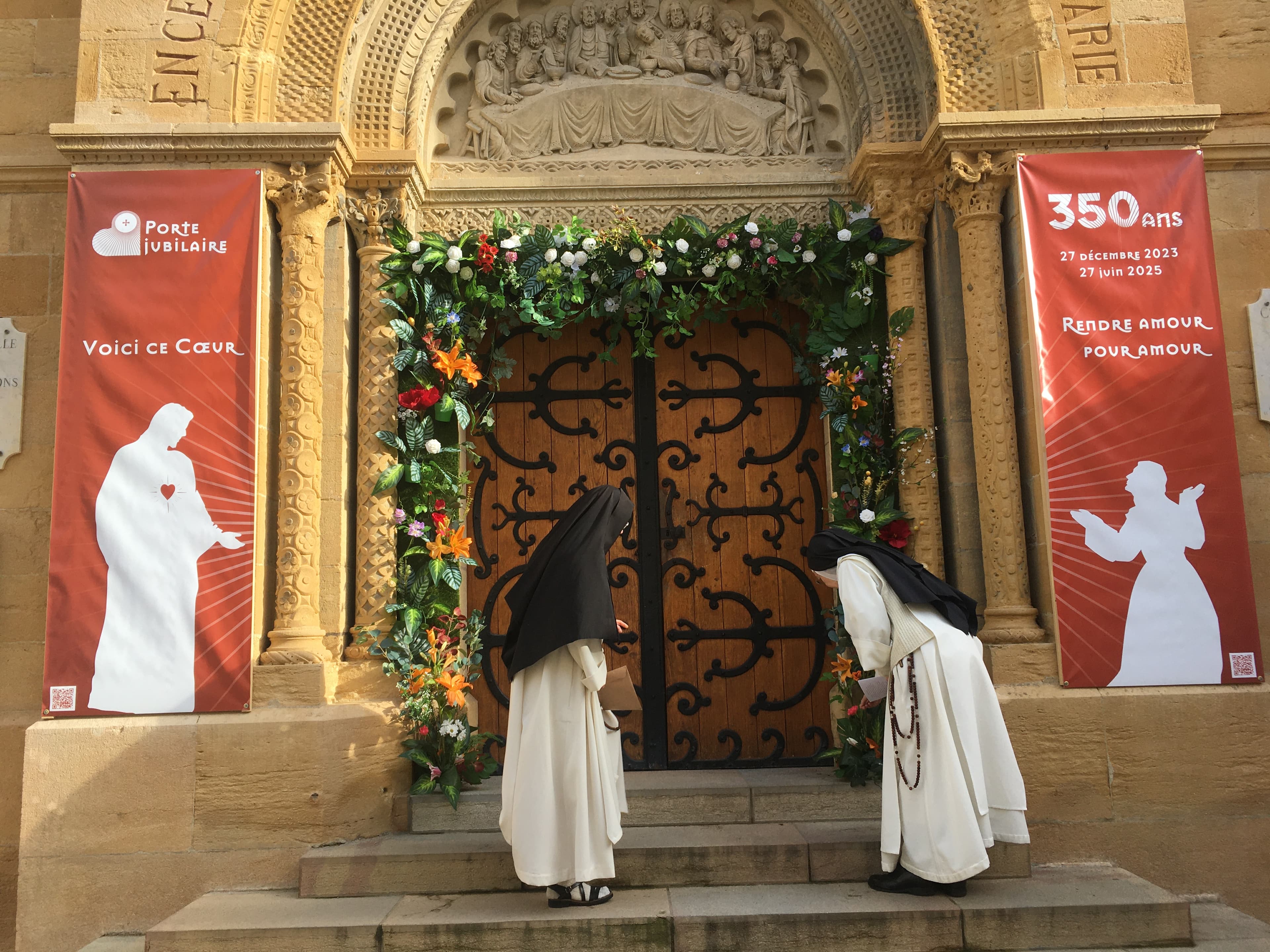 passage de laPorte sainte à la Visitation