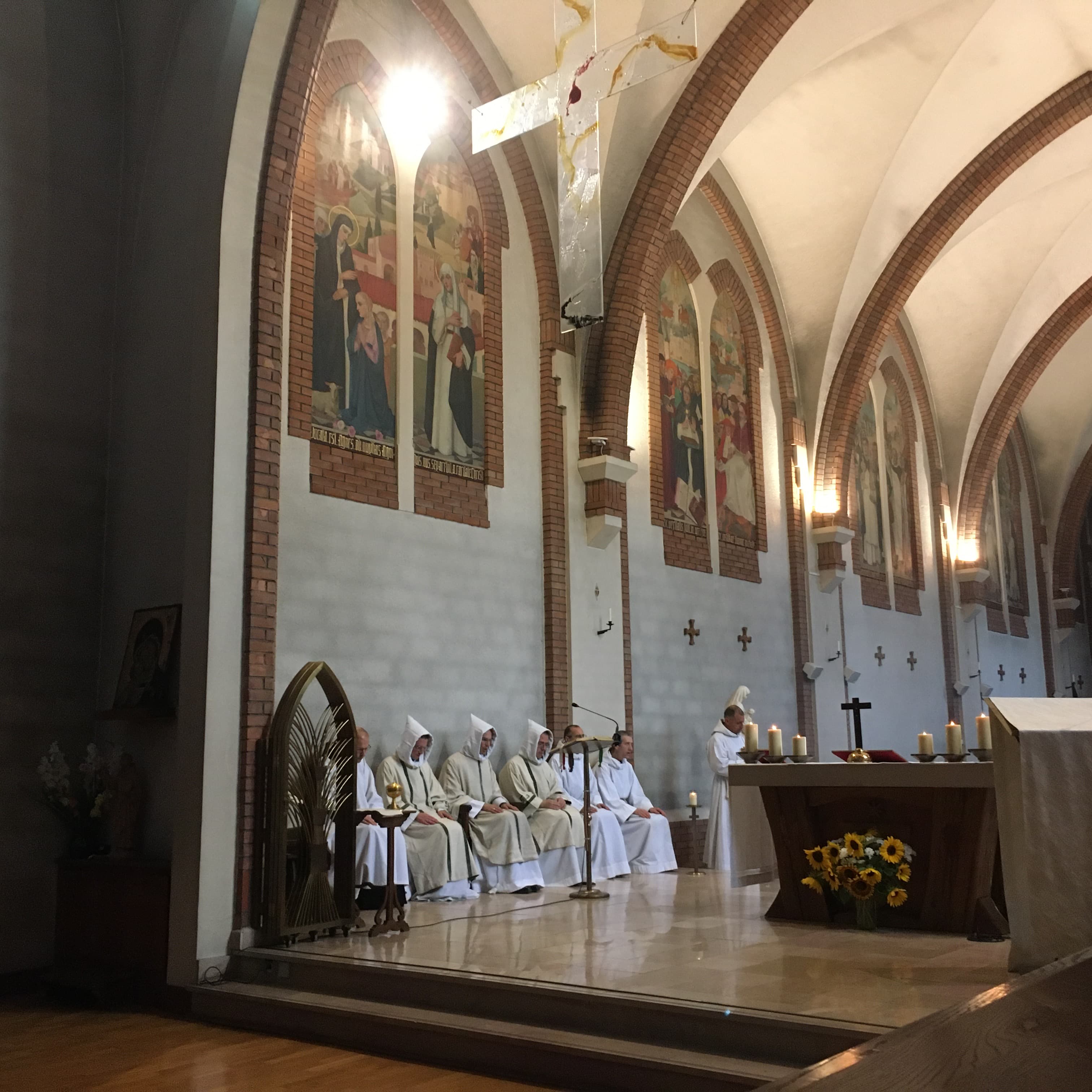 Messe avec les moines de Triors